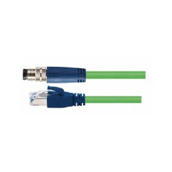Connecteur mâle M8, 8 pol.,   IP67, 4A, blindé